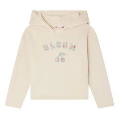 Bonpoint - Carmine Kapuzen-Sweatshirt aus Bio-Baumwolle | Kreide