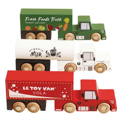Le Toy Van - Kamyonlar ve Römorklar - 3'lü Set