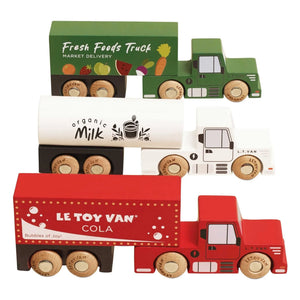 Le Toy Van - Kamyonlar ve Römorklar - 3'lü Set