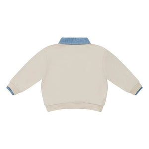Donsje - Priem Bio-Baumwoll-Sweatshirt | Ecru
