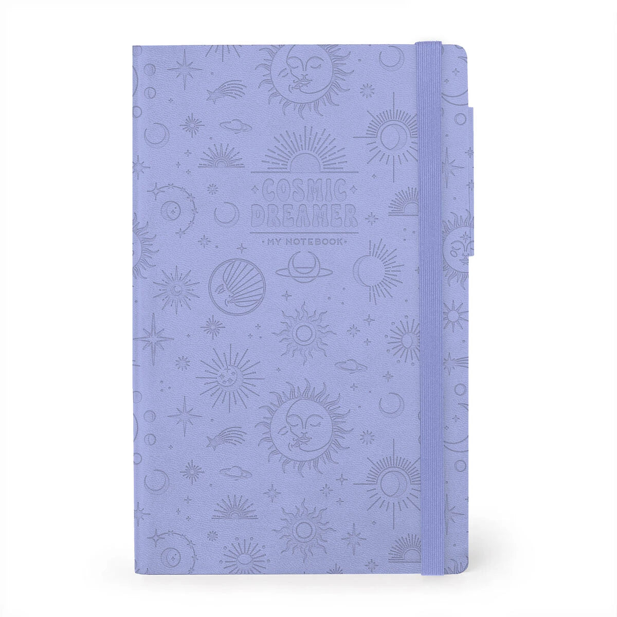 Legami - Liniertes Notizbuch mit monochromem Softcover - Cosmic Lilac - Mein Notizbuch