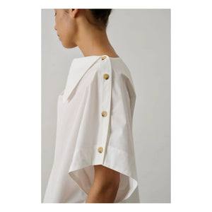 Soeur - Issa Bio-Baumwollbluse | Off-White