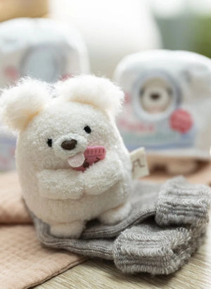 Nici - Washy Hund Plüschspielzeug und Waschkostüm | Weiß