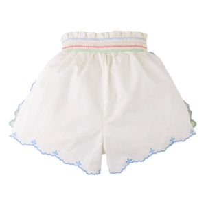 Gingersnaps - Jisoo Bestickte Shorts | Weiß