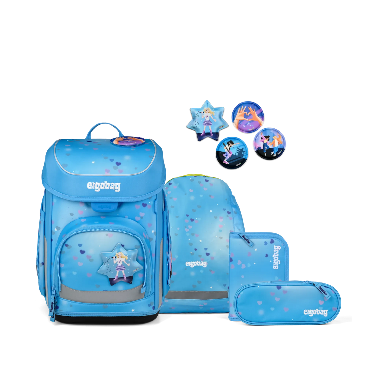 Ergobag - Schulranzen-Set cubo Dancebear