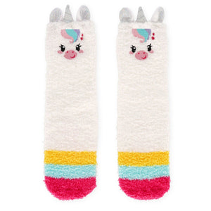 Legami - Rutschfeste Einhorn Socken für Erwachsene - Perfekte Passform!