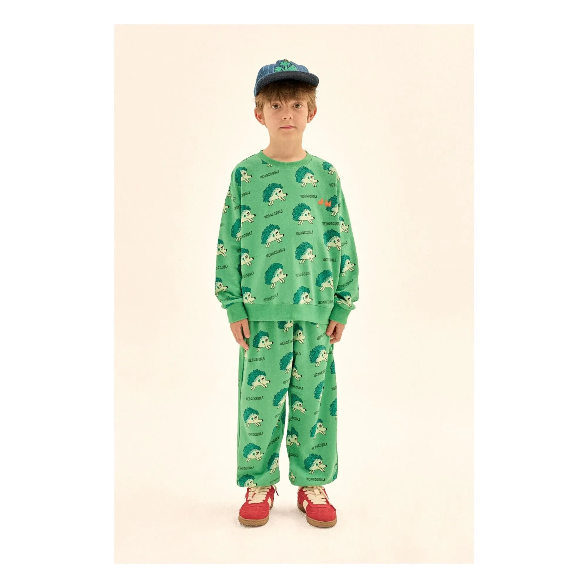 Jelly Mallow - Igel-Sweatshirt | Grün