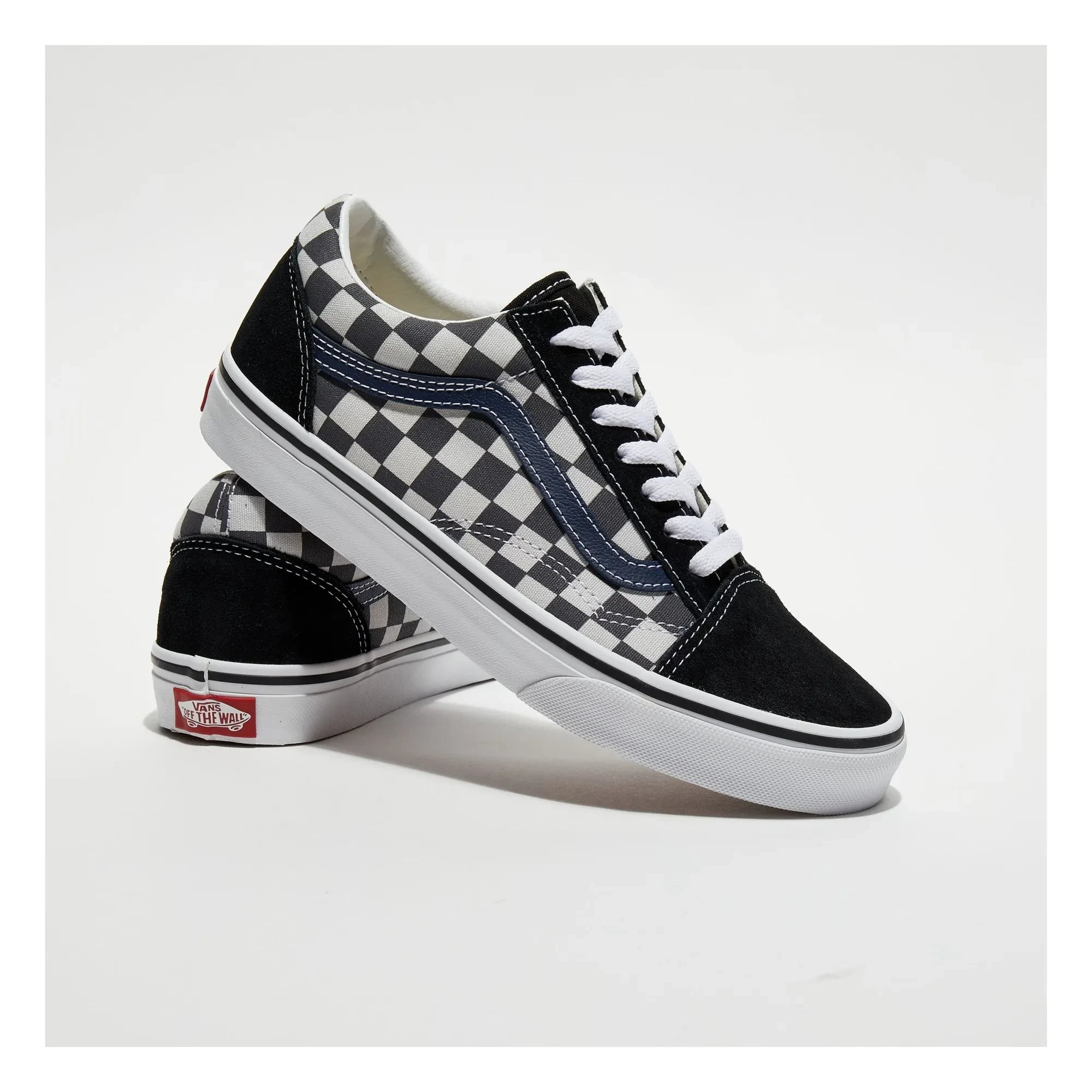 Vans - Sneakers Schnürsenkel Old Skool Tonal Check | Navy