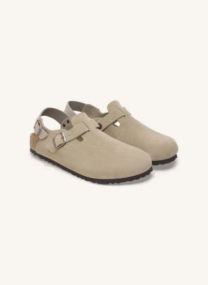 BIRKENSTOCK - Tokio Clogs | Taupe-braun