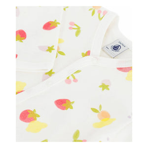 Petit Bateau - Strampler Früchte | Ecru