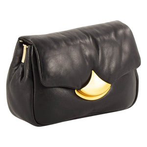 Sessùn - Diviluz Puffy Ledertasche | Schwarz