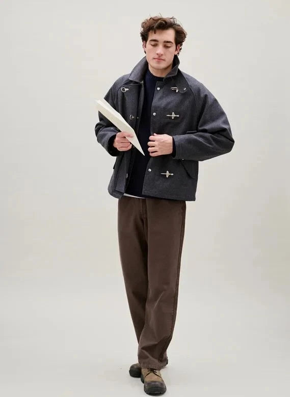Forét - Cinder Wolle Jacke | Dunkelgrau