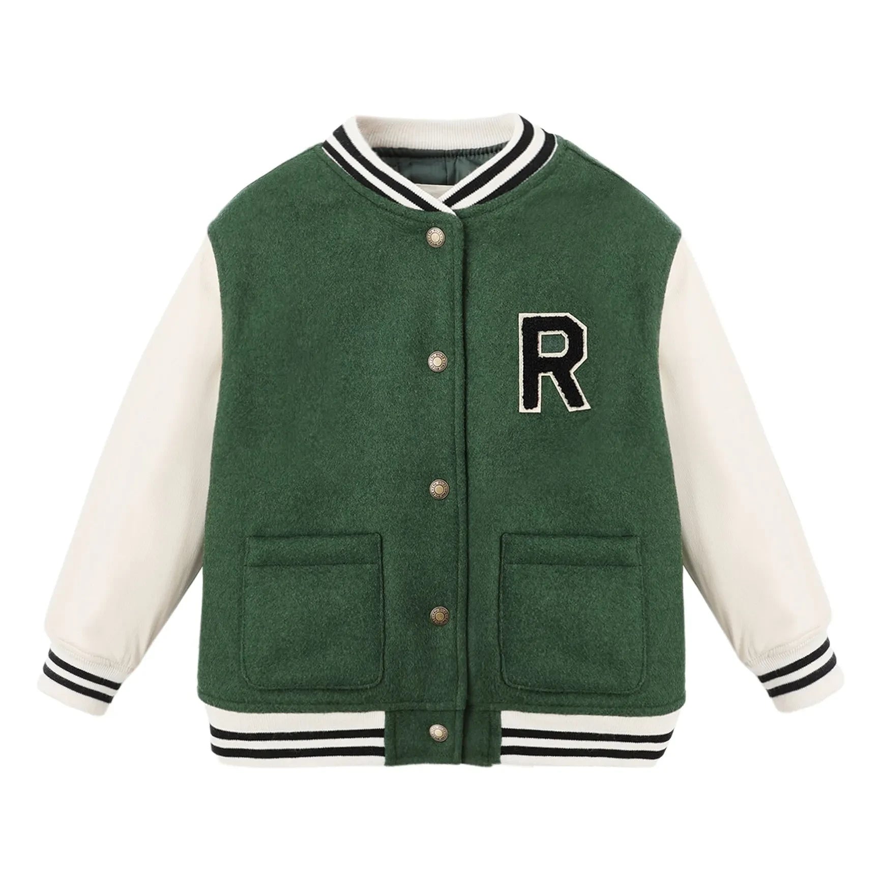 Rylee + Cru - Grüne Collegejacke