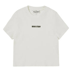 Main Story - Regular Bio-Baumwoll-T-Shirt | Weiß