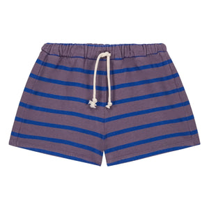 We Are Kids - Marlow Gestreifte Bio-Baumwoll-Shorts | Lila