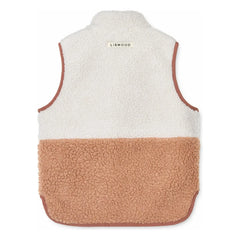 Liewood - Vada Ärmellose Sherpa Jacke | Rosa