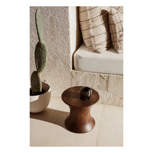 Ferm Living - Spin Hocker - FSC Holz | Braun
