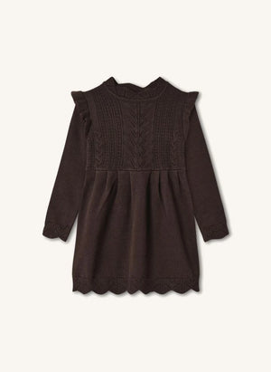 Fliink - Alilly Strickkleid | Braun
