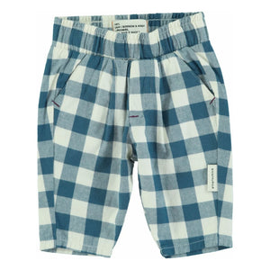 Piupiuchick - Bio-Baumwoll-Carreaux-Hose | Blau