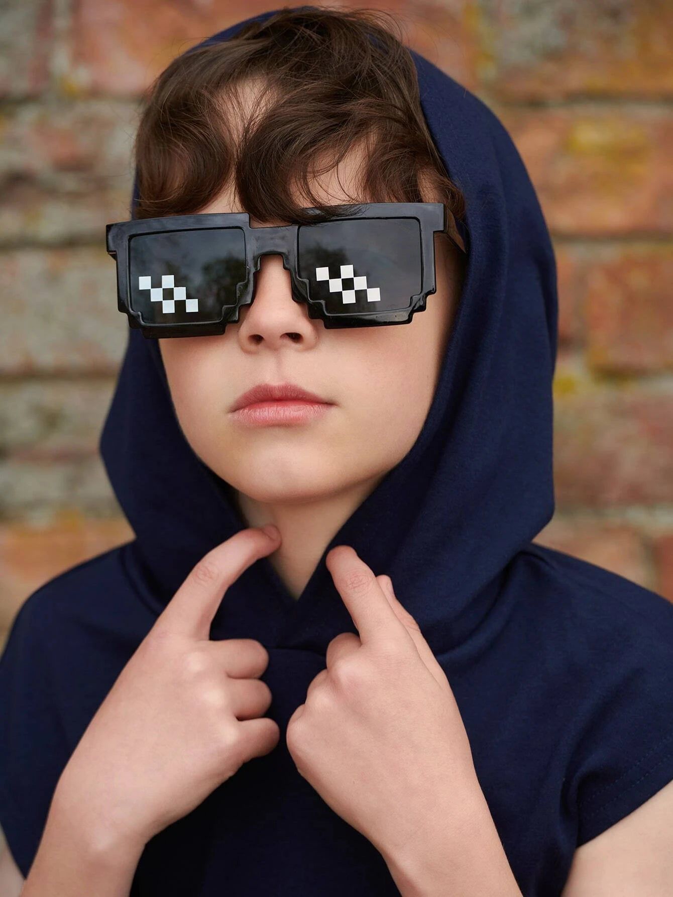 Dinossi - Minecraft Sonnenbrille Schwarz