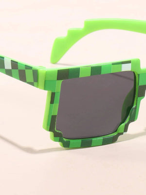 Dinossi - Minecraft Sonnenbrille Grün