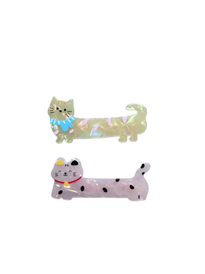 Dinossi – Happy Cats 2er-Pack Clip-Schnalle
