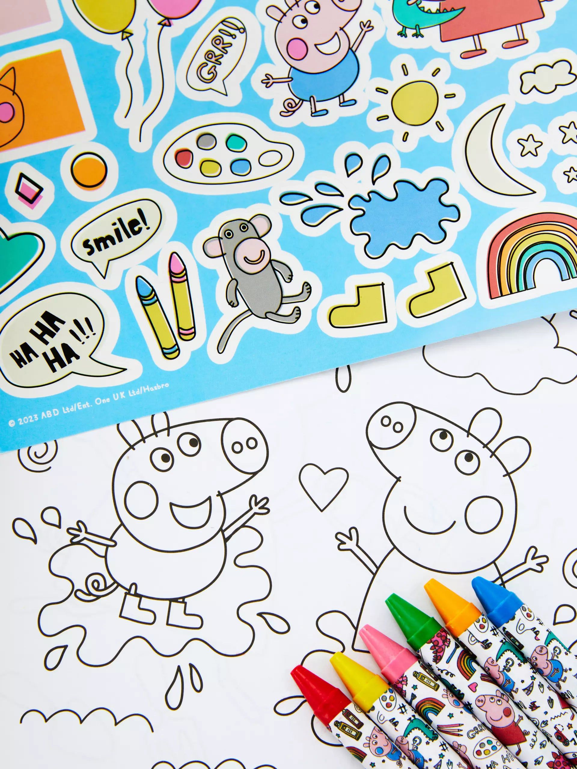 Dinossi - Peppa Pig Malset