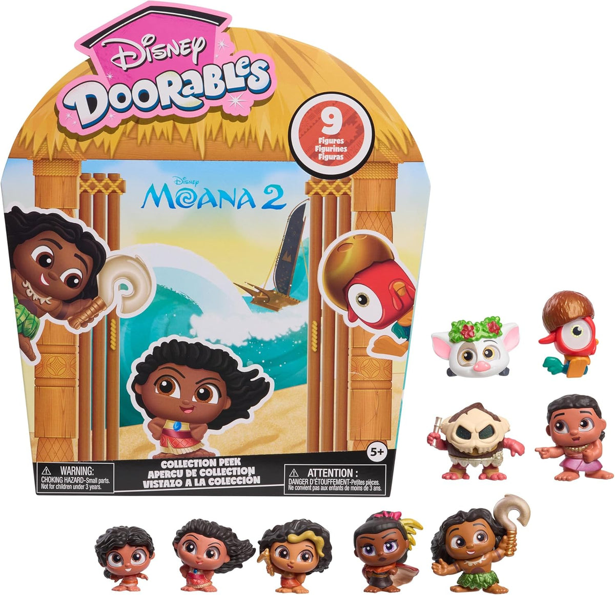 Disney - Disney Doorables Moana 2 Sammelfiguren Spielzeug