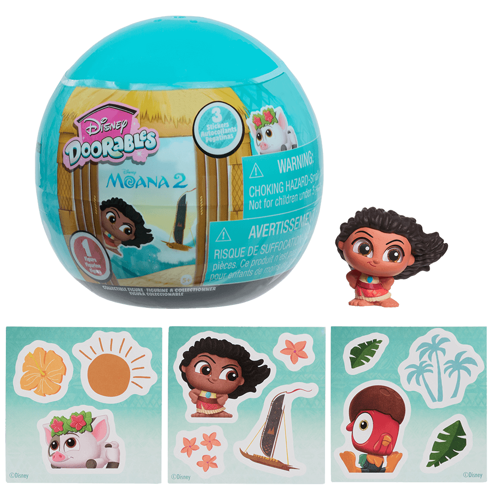 Disney - Doorables Vaiana 2 Überraschungs-Minifigur