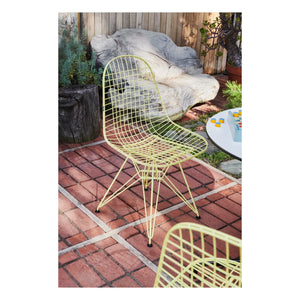 Vitra - DKR Drahtstuhl - Charles & Ray Eames | Zitronengelb