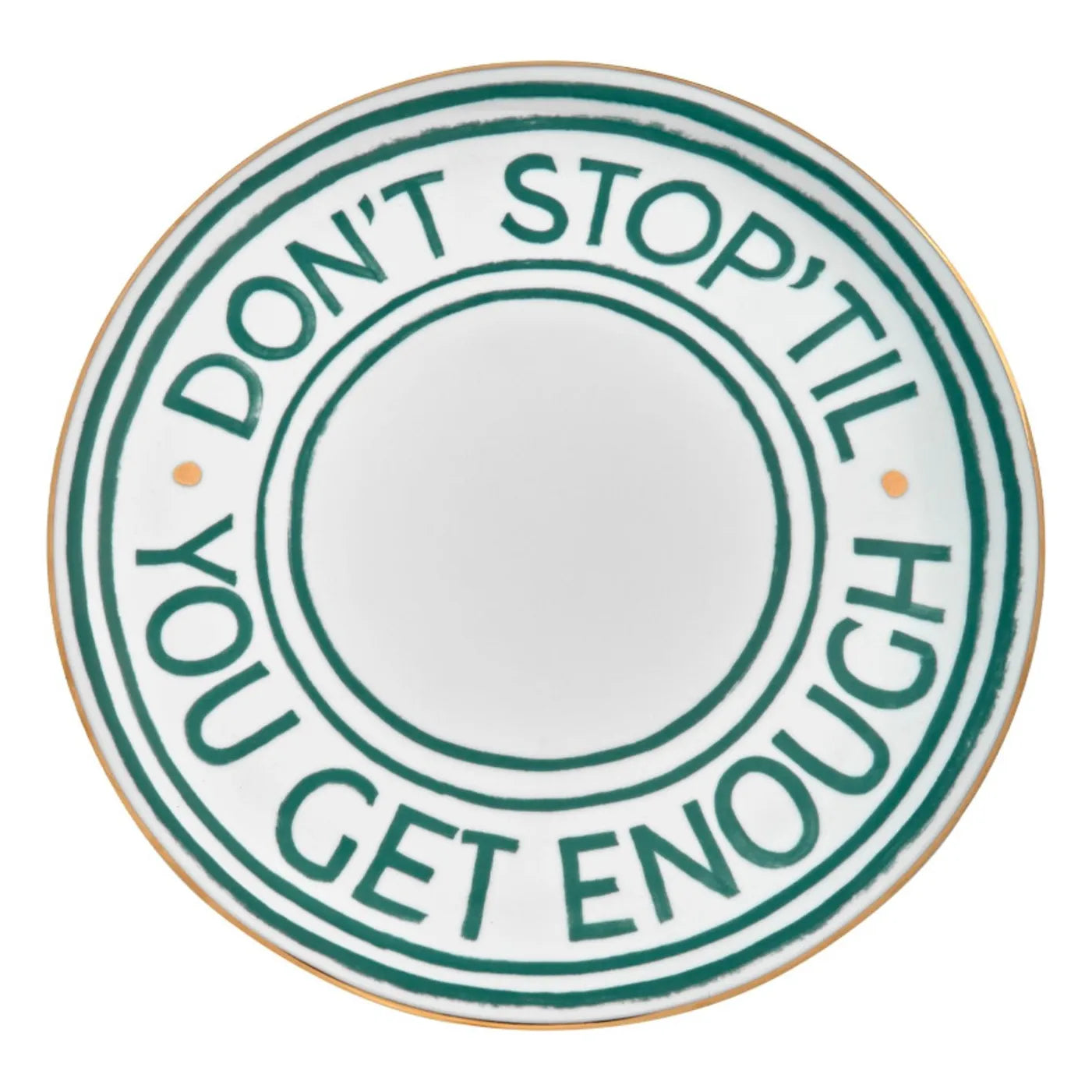 Bitossi - Don't Stop Teller | Grün