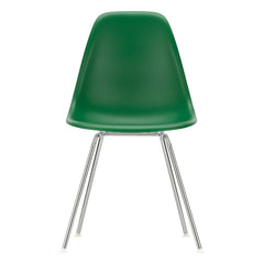 Vitra - DSX Kunststoffstuhl - Chromgestell - Charles & Ray Eames | Smaragdgrün
