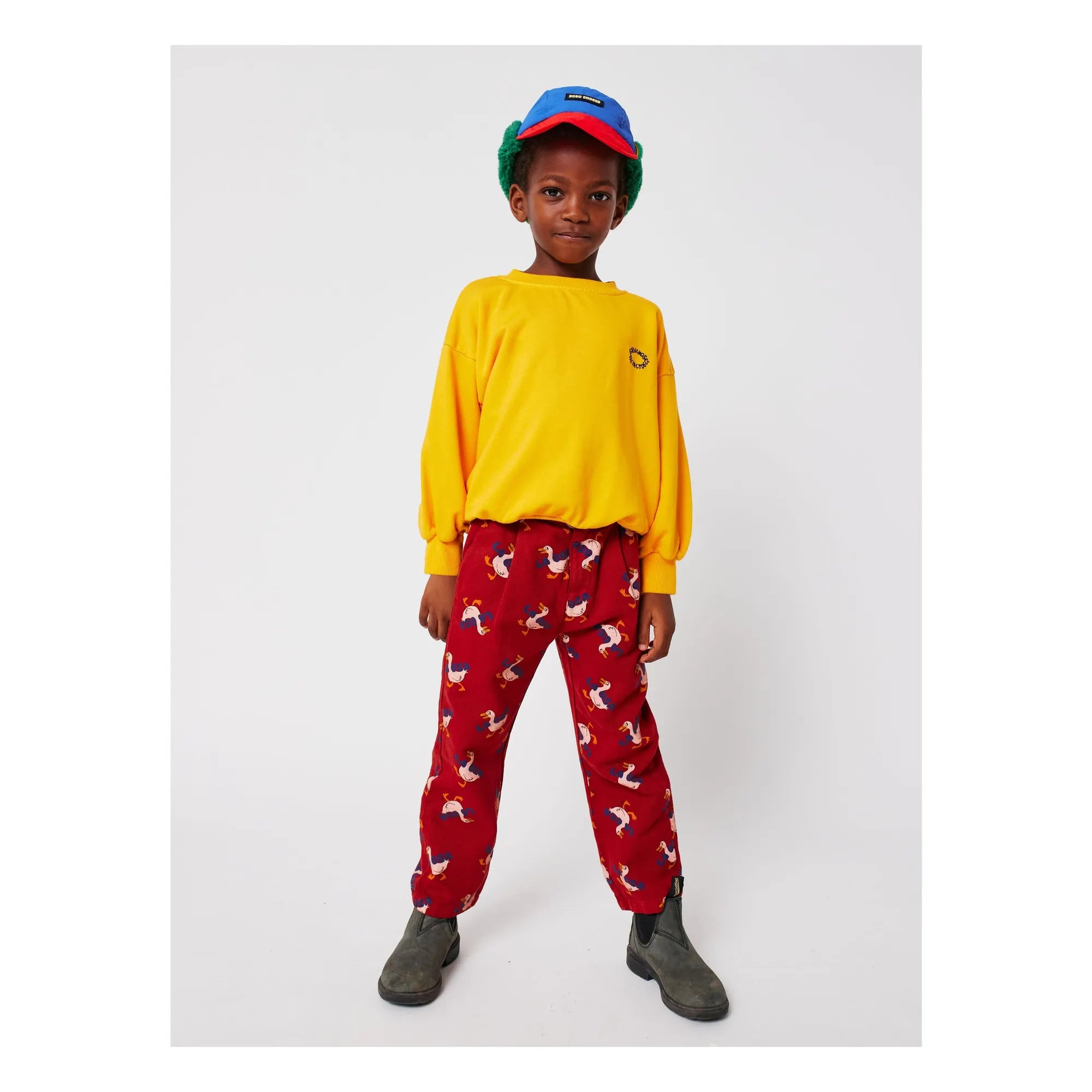 Bobo Choses – Duck Twill Hose | Rot