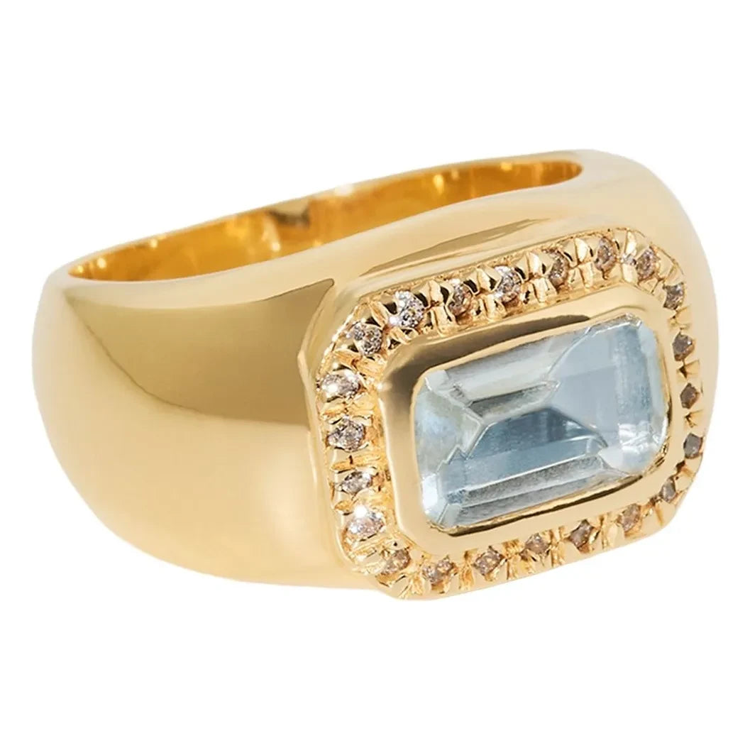 Irene d'Arloz - Ring 01 | Aquamarin