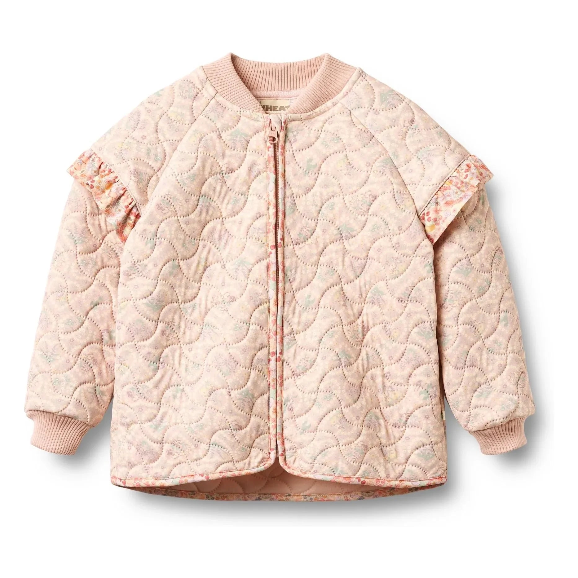 Wheat - Stjerna Recycelte Faser Thermo Jacke | Hellrosa