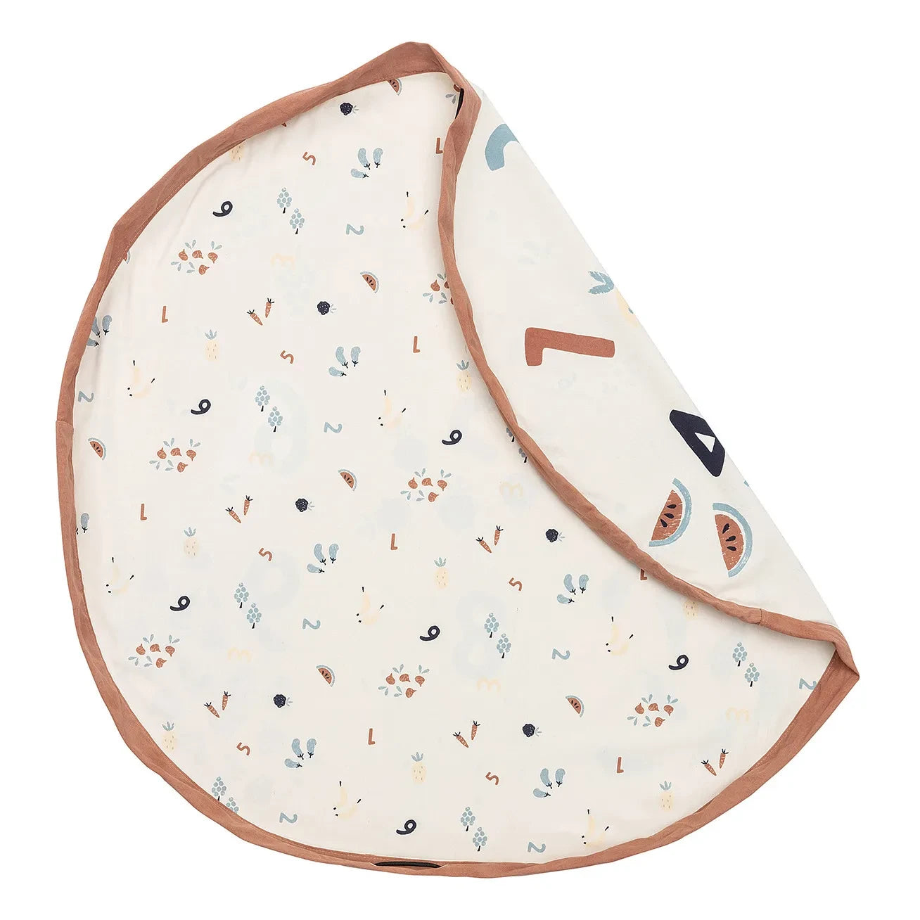 Play and Go - Tasche / Spielmatte Noomad - Zahlen und Gemüse