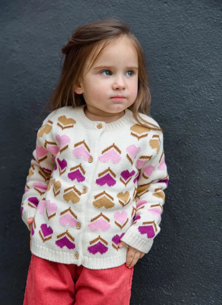 Bonton - Cardigan Maligne Baby | Ecru