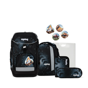 Ergobag - Schulrucksack-Set Maxi Cementbear