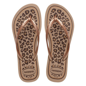Havaianas - Slim Animals Zehentrenner | Roségold