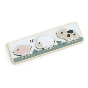 Done by deer - Tiny Farm Sensorisches Puzzle