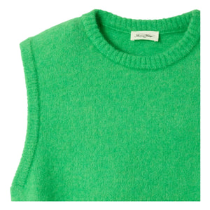 American Vintage - Vitow Wollpullover ohne Ärmel | Grün