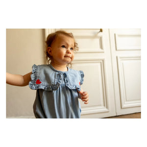 Louis Louise - Celesta Chambray Jumpsuit | Hellblau