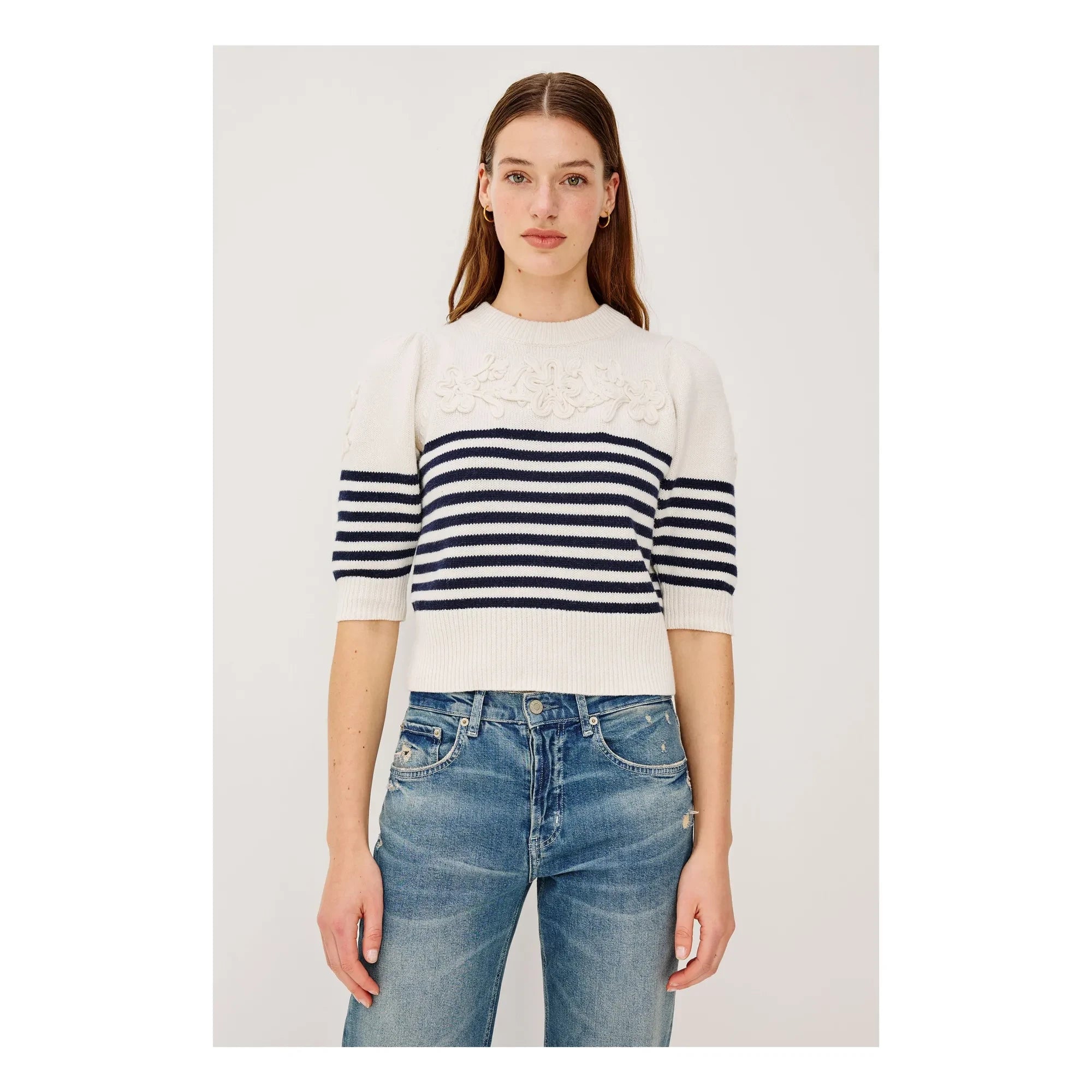 Rails – Martha Gestreifter Pullover | Marine