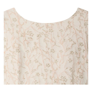 Bonpoint - Lilibet Fleurie Besticktes Kleid | Ecru