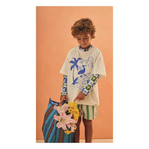 Fabula - Surf-T-Shirt | Weiß