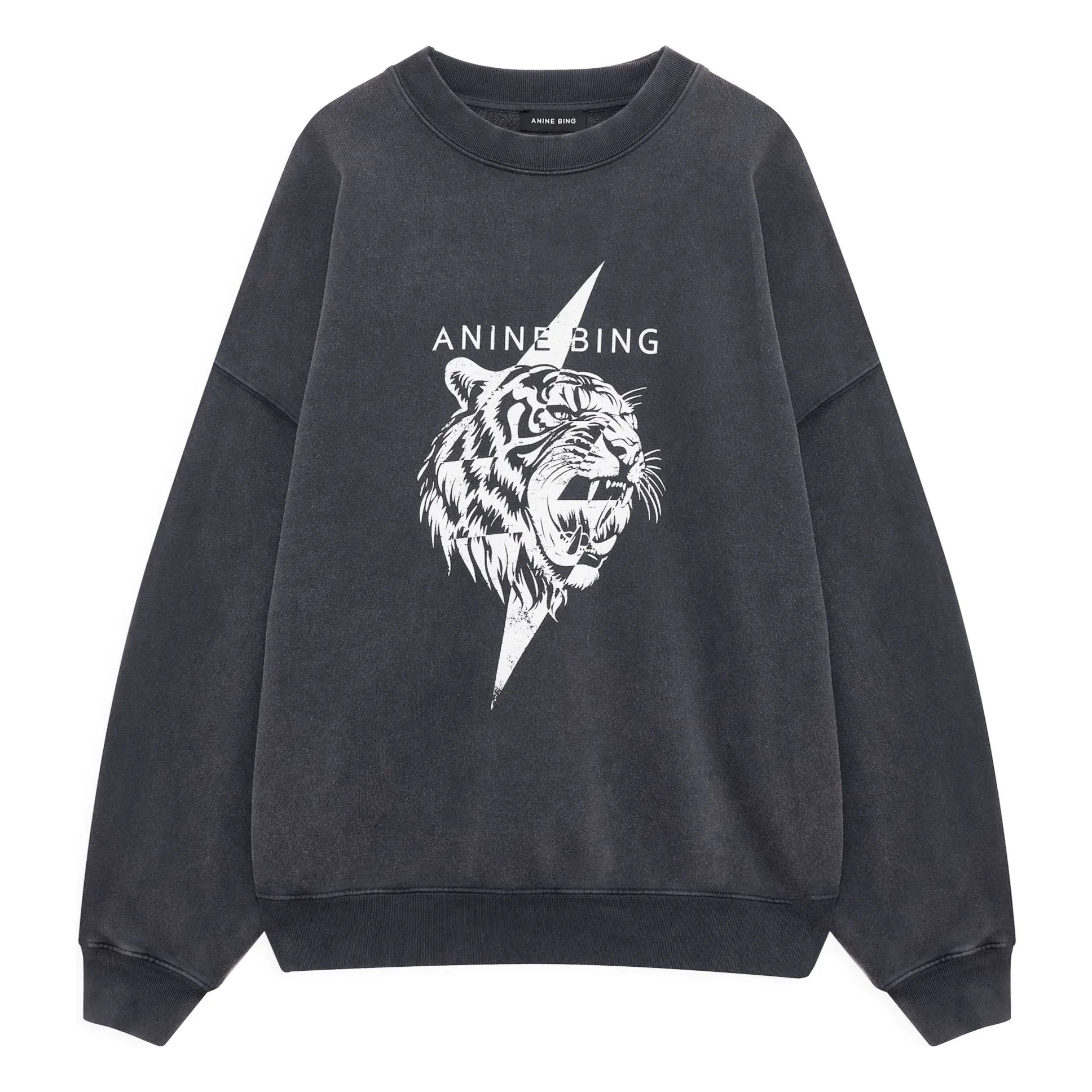 Anine Bing - Miles-Sweatshirt | Schwarz