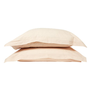 Scarlette Ateliers – Grace handgewebtes Baumwollkissenbezug-Set – 2-teilig | Rot