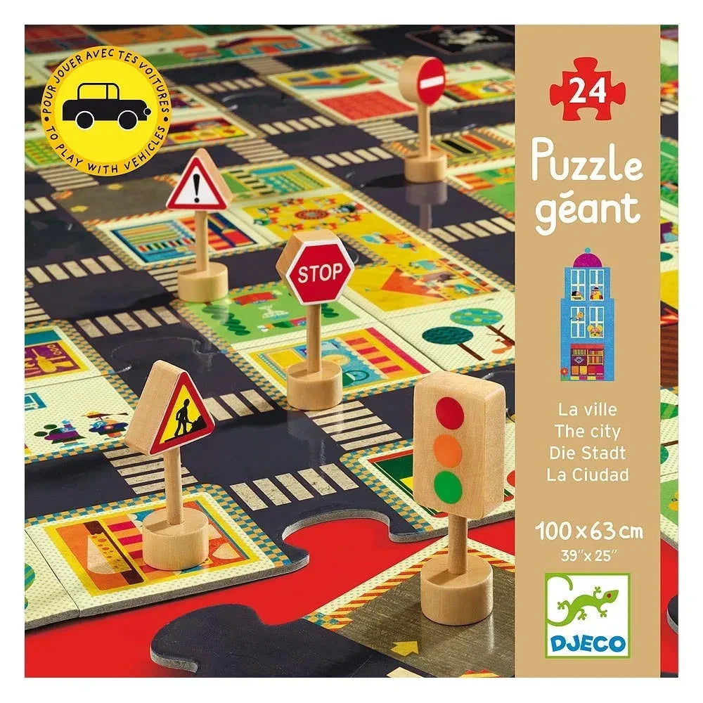 Djeco - Puzzle Stadt