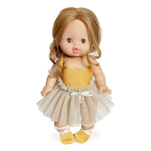 Minikane - Aliénor Ballerina-Puppe | Gold