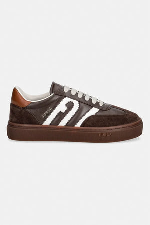 Furla Allegra Lace-Up Kadın Deri Sneaker